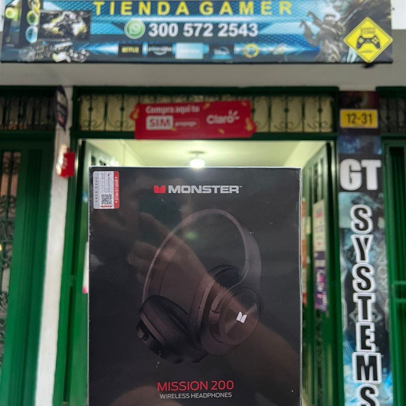 Audífonos Inalámbricos Monster Mission 200 Bluetooth