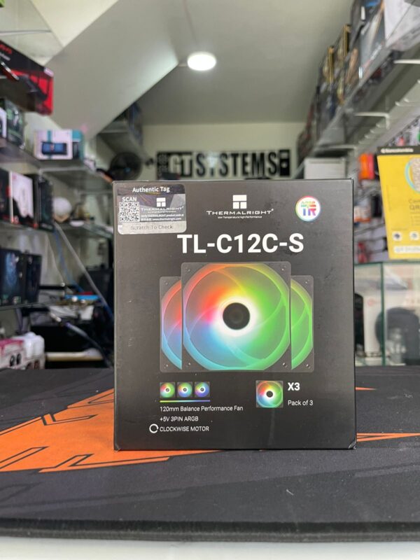 KIT FAN ARGB THERMALRIGTH TL-C12C-S - Imagen 2