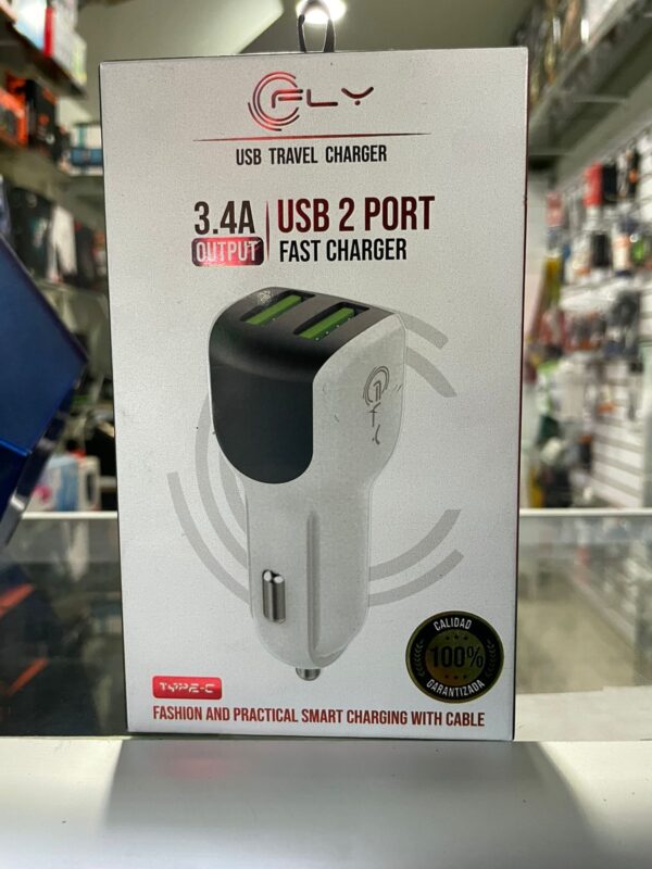 Cargador Para Carro FLY 🚗⚡ - Imagen 2