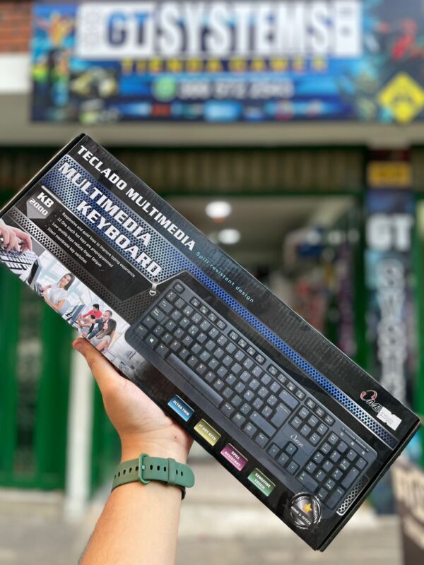 Teclado Omega KB-2000 Multimedia ⌨️