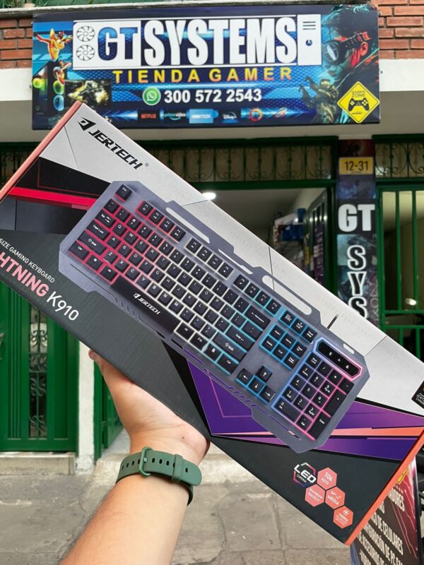 TECLADO GAMER JERTECH K910