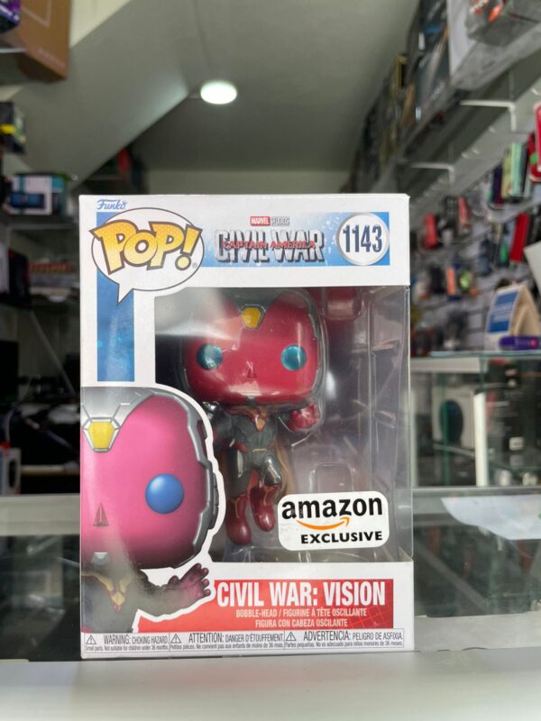FUNKO POP VISION MARVEL CIVIL WAR - Imagen 2