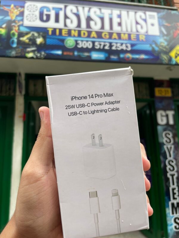 Cargador iPhone de 25W