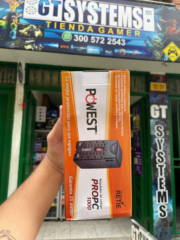 Estabilizador de Poder POWEST 1000W
