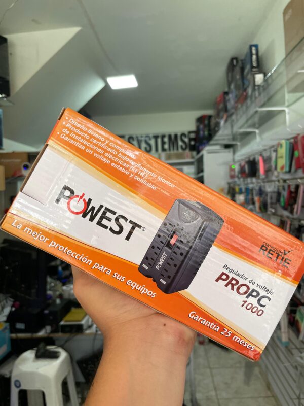 Estabilizador de Poder POWEST 1000W - Imagen 2