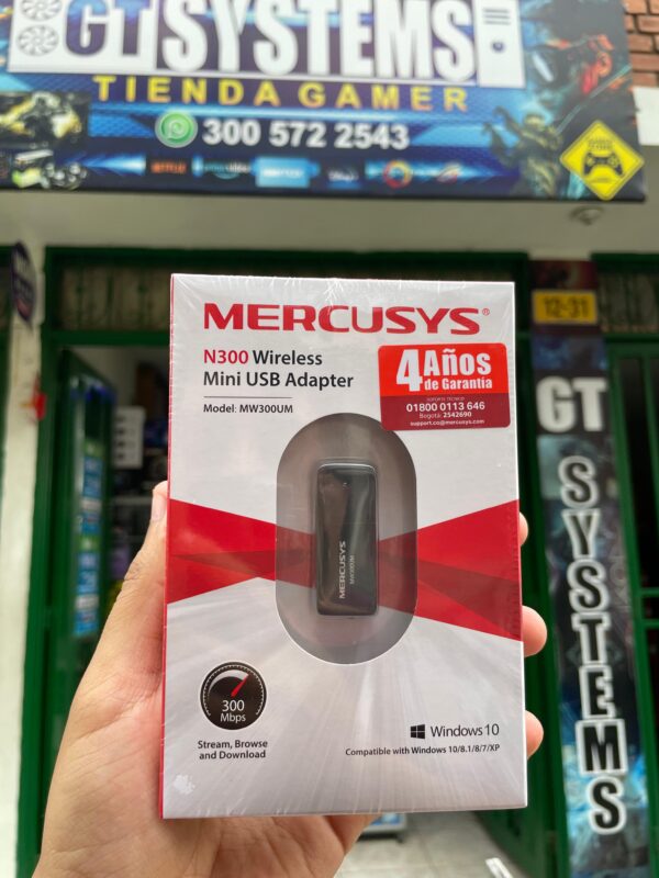 Receptor WiFi Mercusys N300